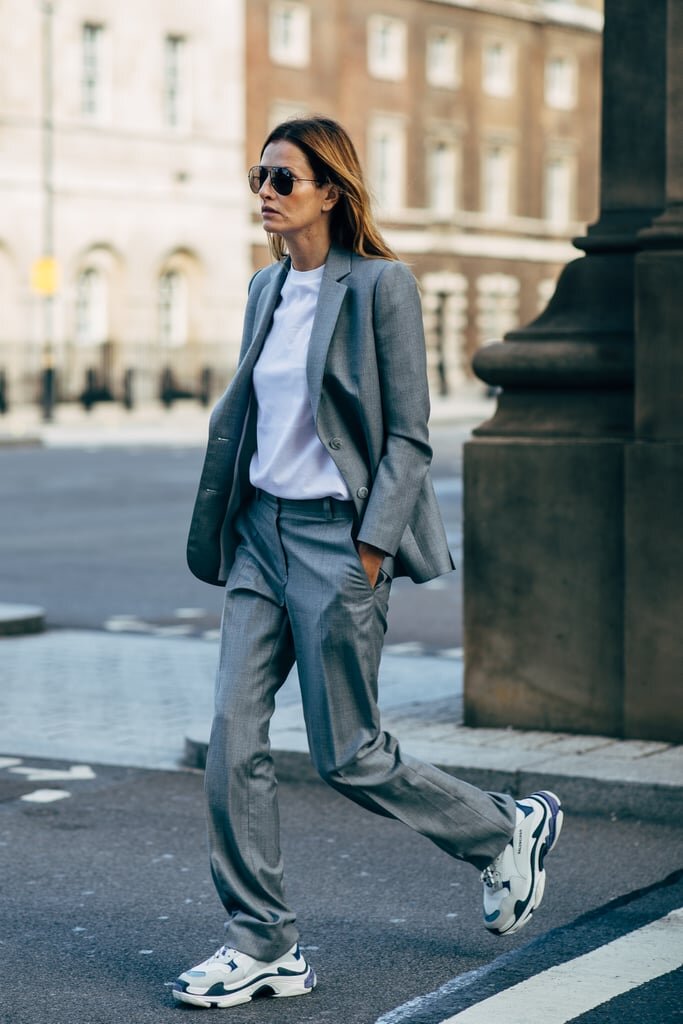 Balenciaga Triple s Street Style