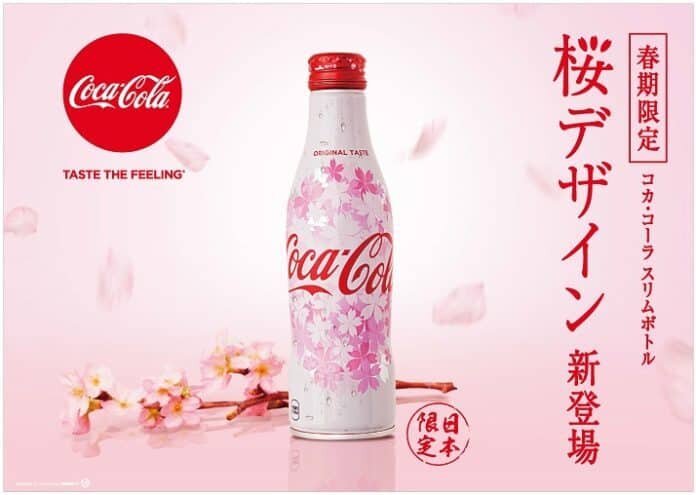 Так выглядел первый дизайн Coca-Cola Sakura в 2017 году