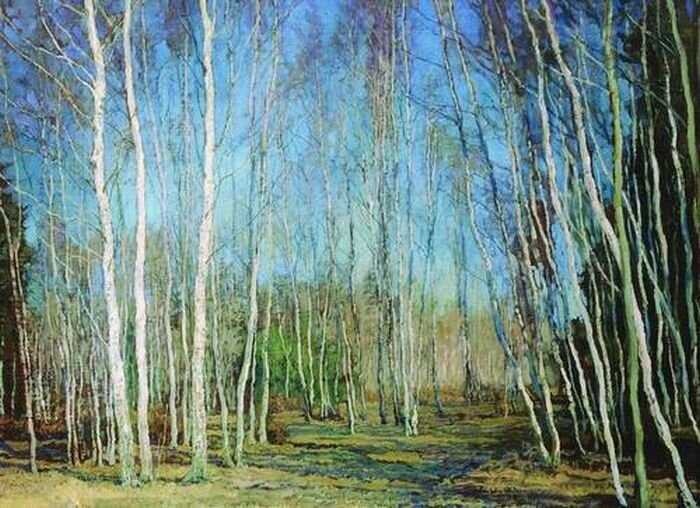 Бакшаев В. Н. Голубая весна. 1930