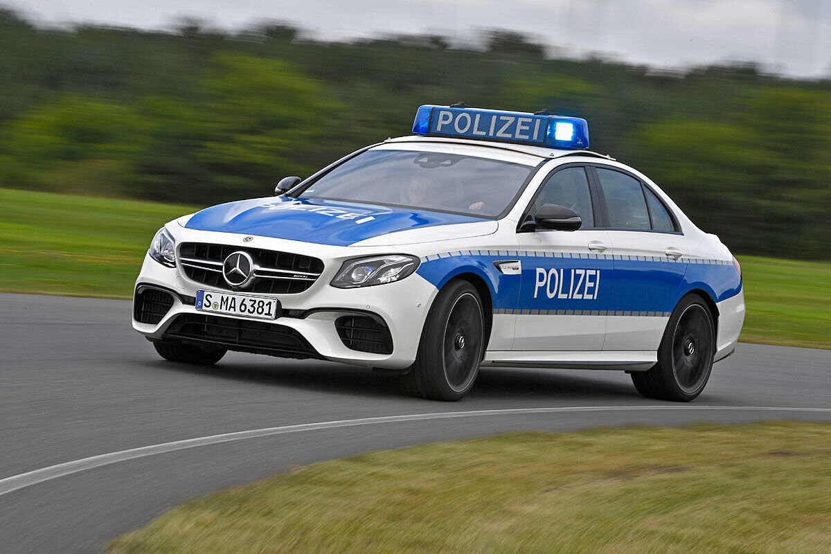 Mercedes AMG gt Police