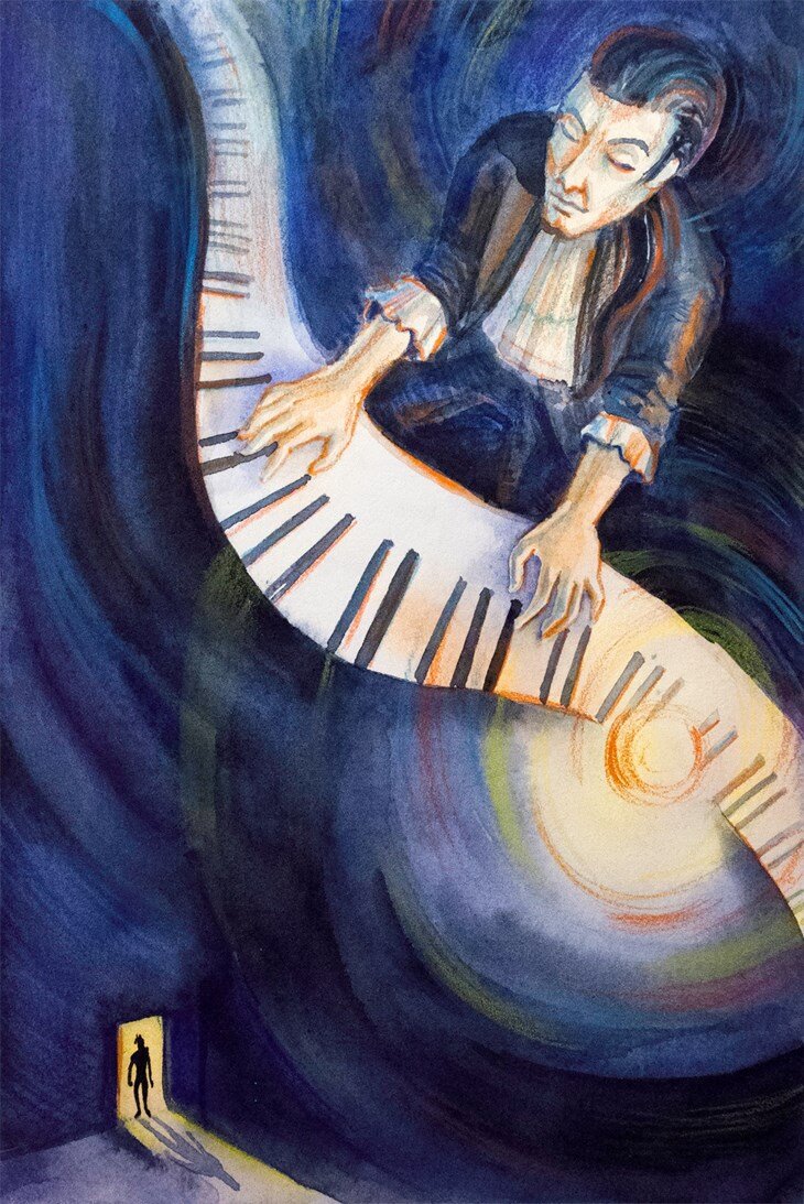 Иллюстрация к роману Татьяны Теуш