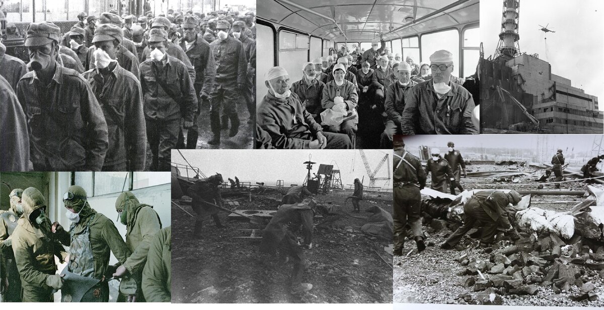 Фотохроника Чернобыльской катастрофы
