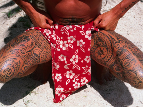 Татуировки воина.