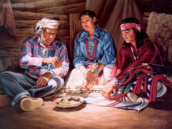  

  «Если приходят плохие слова, я позволяю им войти в одно ухо и выйти в другое. Я никогда не позволяю им выйти из моего рта. Ели плохое слово входит в твое ухо, а потом выходит из твоего рта, оно куда-то отравляется и вредит кому-то. Если бы я делал это, этот вред возвращался бы ко мне удвоенным». (Уоллес Черный Олень, лакота) 
