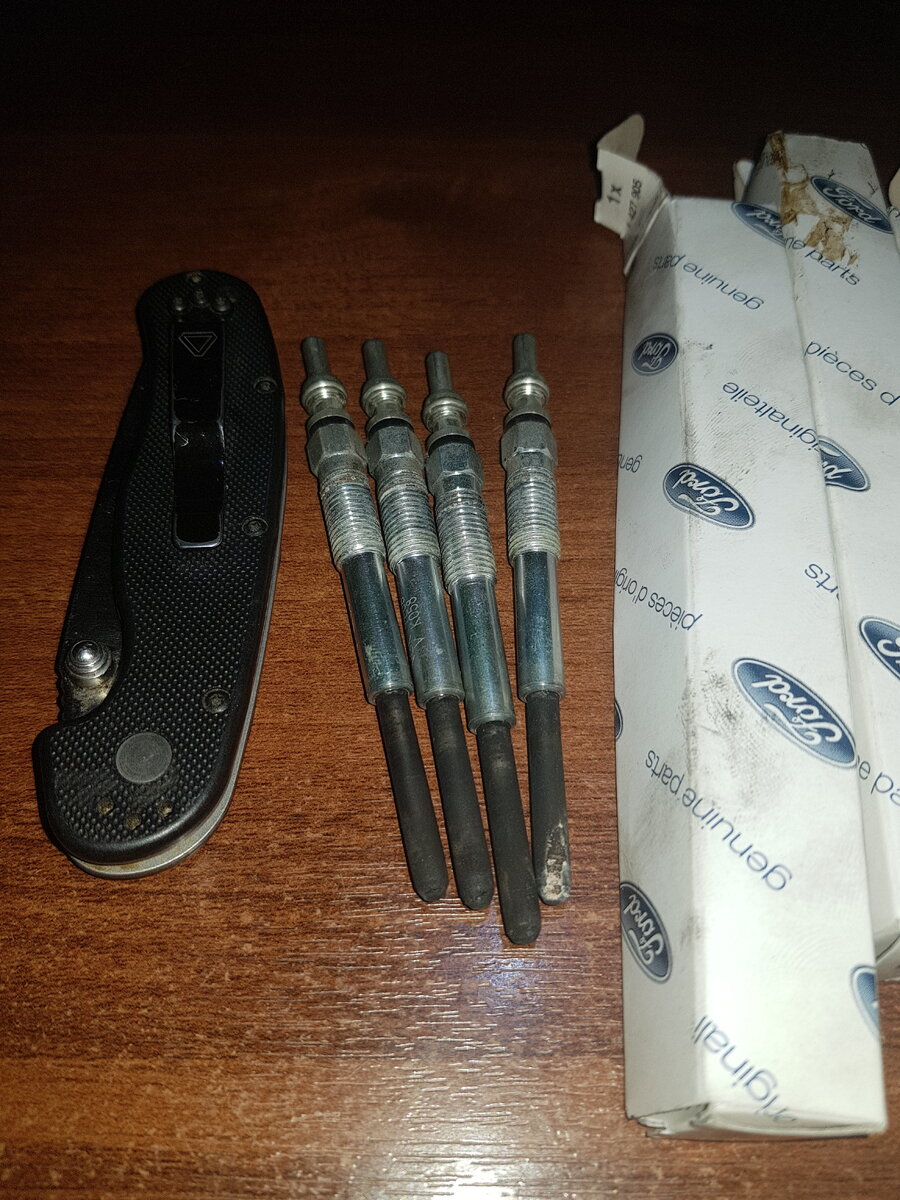 Старые свечи накала прошедшие 100тыс. км