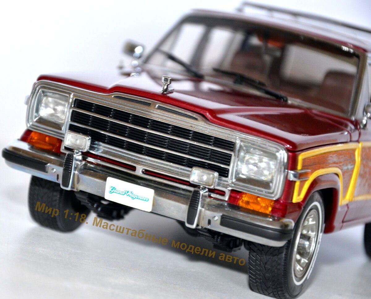 Jeep Grand Wagoneer SJ 1989 в масштабе 1/18 от компании АвтоАрт | Мир 1:18.  Масштабные модели авто | Дзен