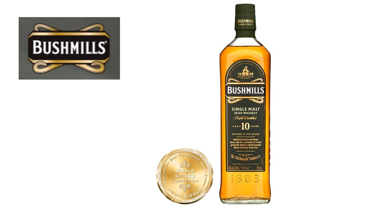 Виски bushmills в подарочной упаковке