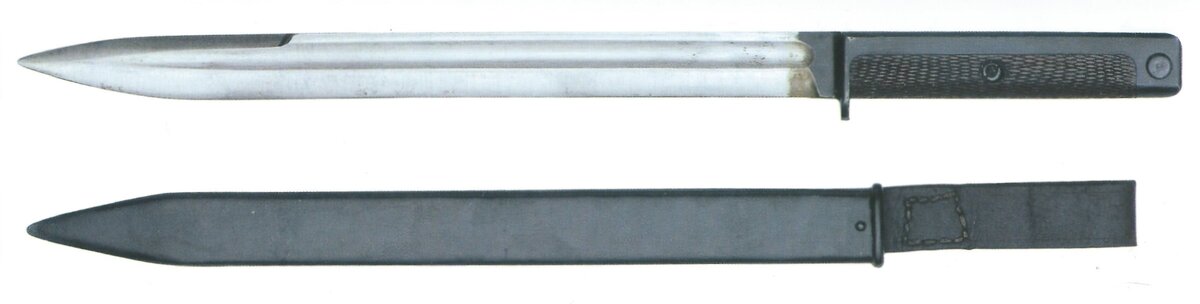 Штык к экспериментальной самозарядной винтовке системы Ракова-Булкина 40-х годов