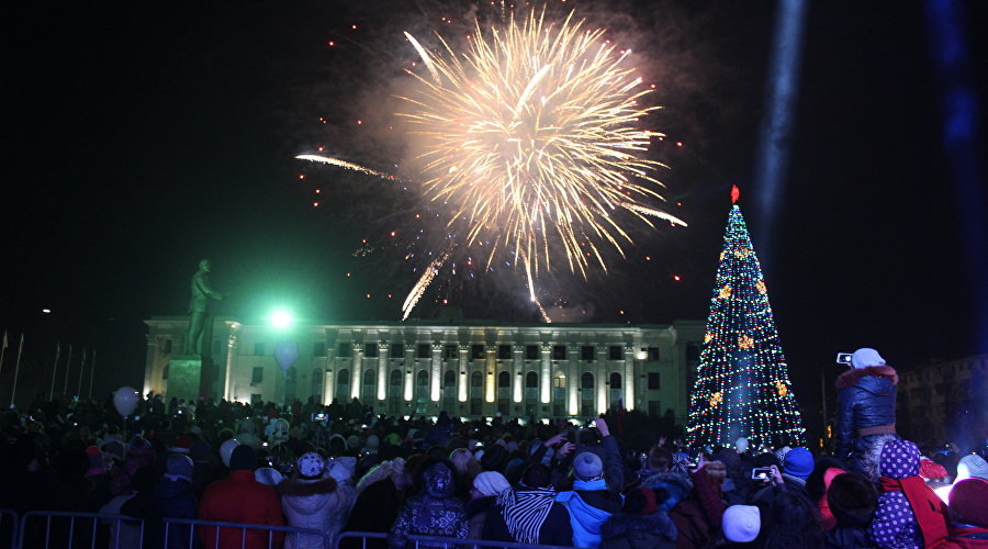 Новый год в Симферополе / Фото администрации Симферополя