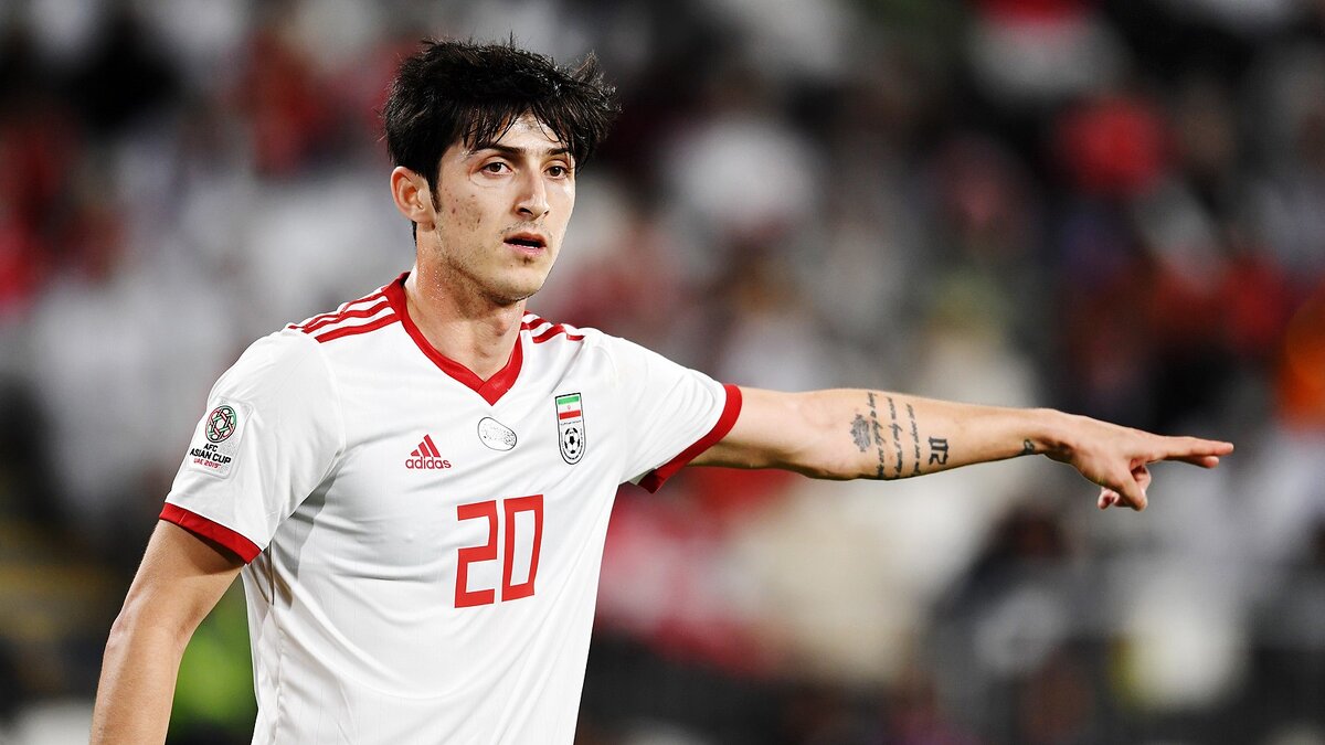 Азмун в сборной Ирана