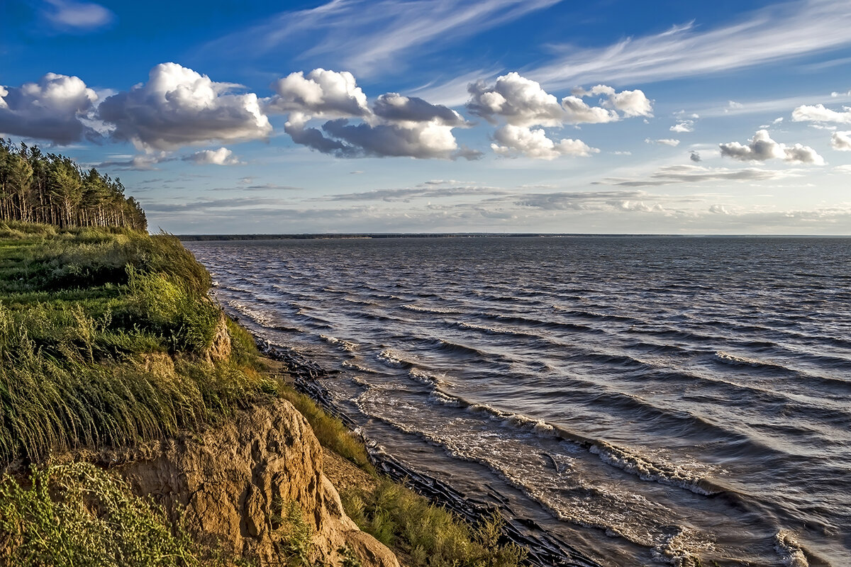 Обское водохранилище фото