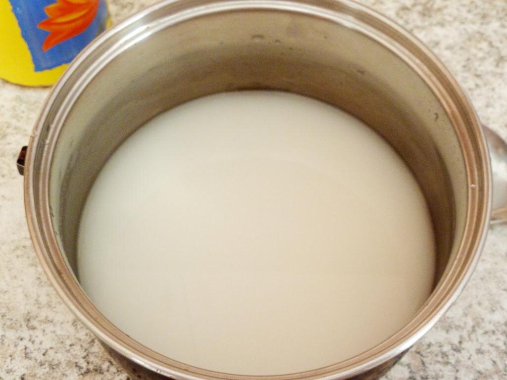 Белый кисель