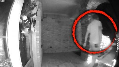 За несколько секунд до "инопланетного похищения"