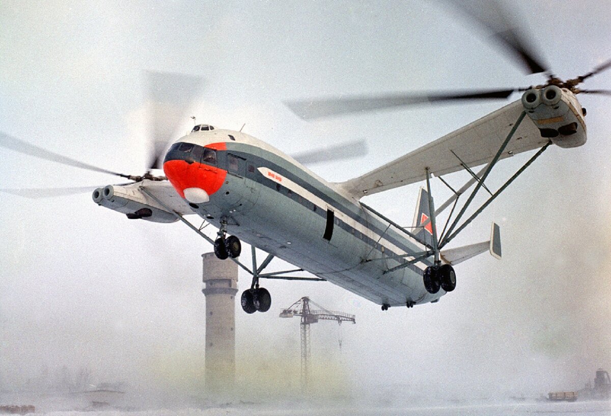 Архивное фото МИ-12, правда впечатляет? 