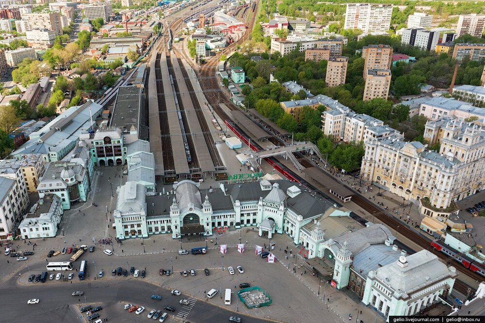 Вокзал сверху