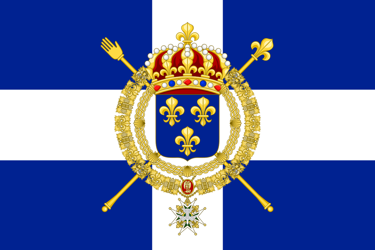 Флаг Новой Франции