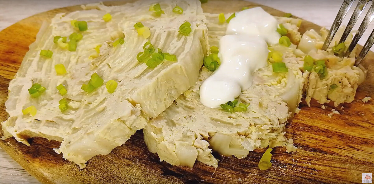Пирог с пекинской капустой
