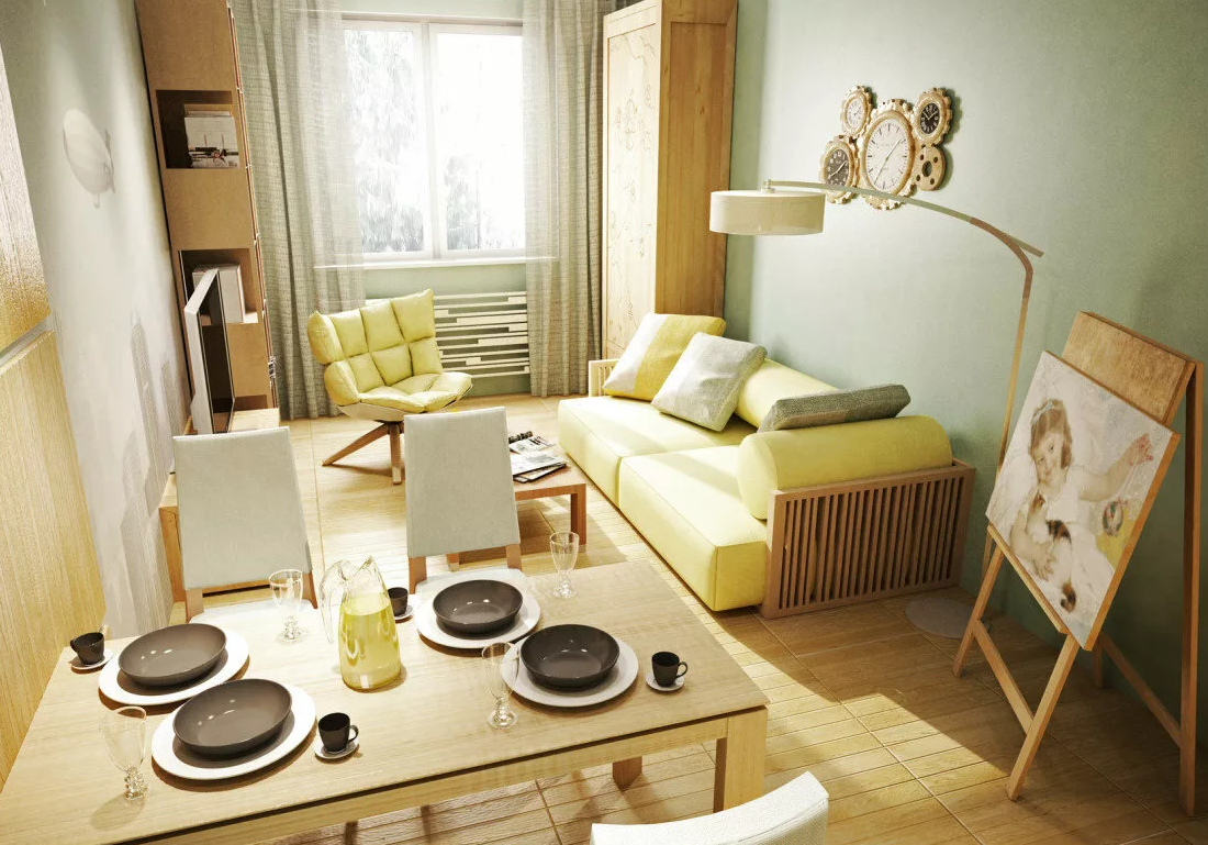 примерно такая студия у нас была 