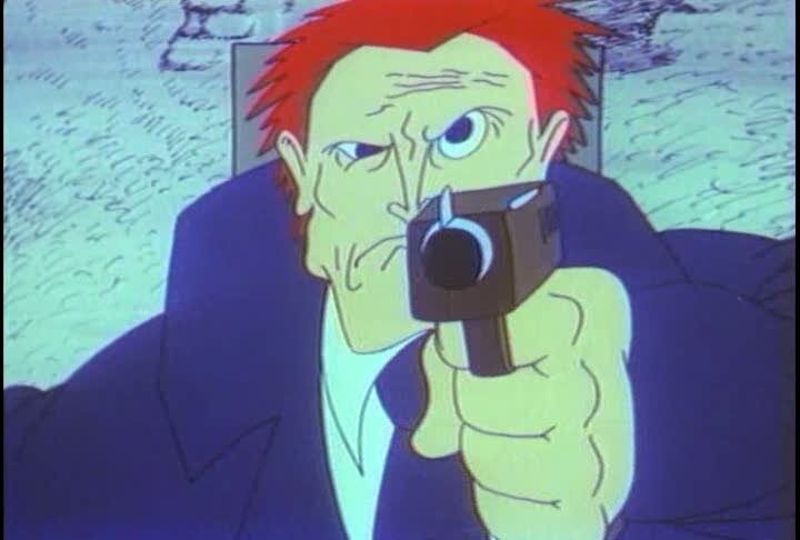 Кадр из мультфильма "Капитан Пронин"