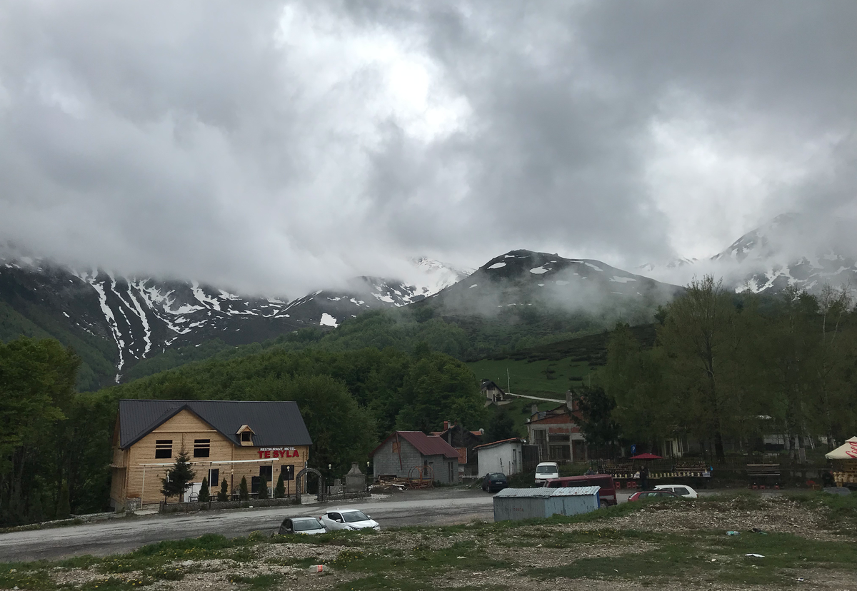 А это вид с террасы кафе, в котором мы обедали 