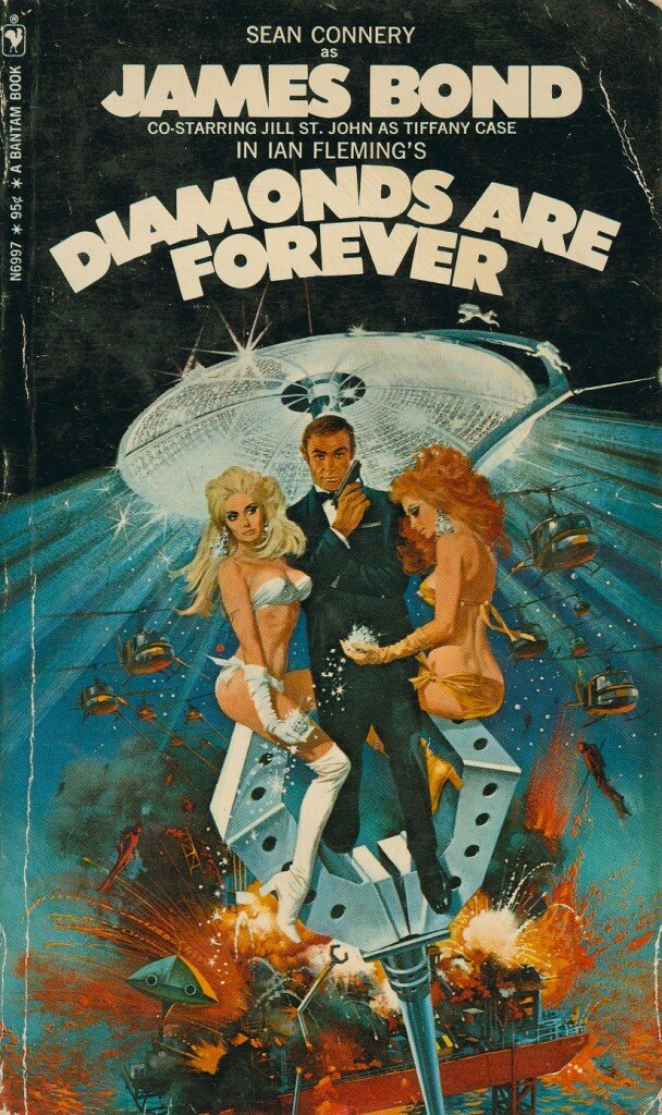 Постер к произведению про Джеймса Бонда