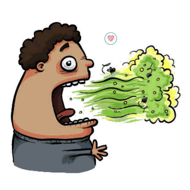 Неприятный запах изо рта