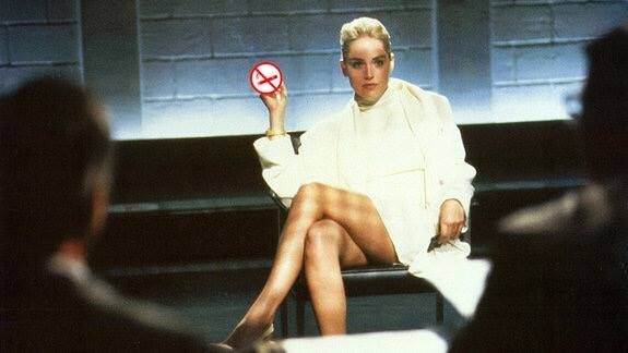 Кадр из фильма "Основной инстинкт"