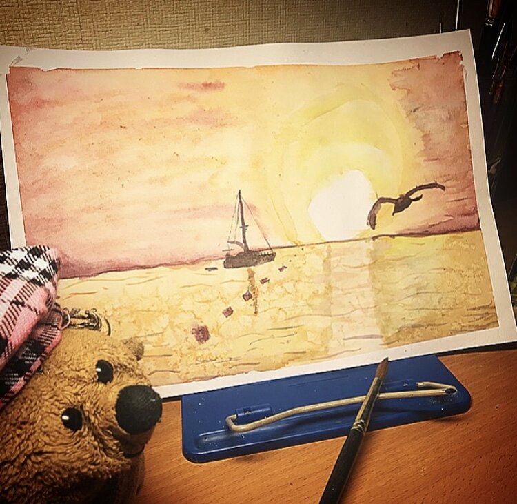 .. На встречу закату ..