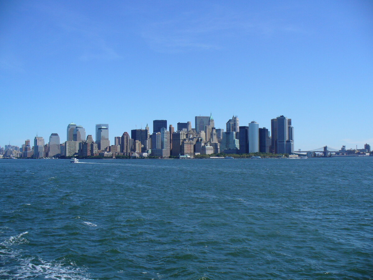 Один из самых узнаваемых скайлайнов у Нью-Йорка