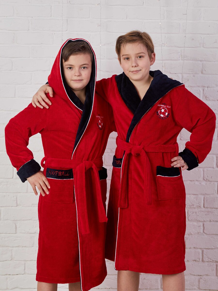 Детский халат RONALDO (Red)