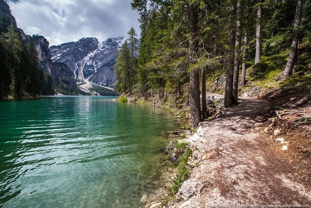 Braies Lake Италия