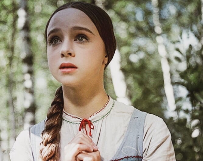 Кадр из сказки "Морозко"