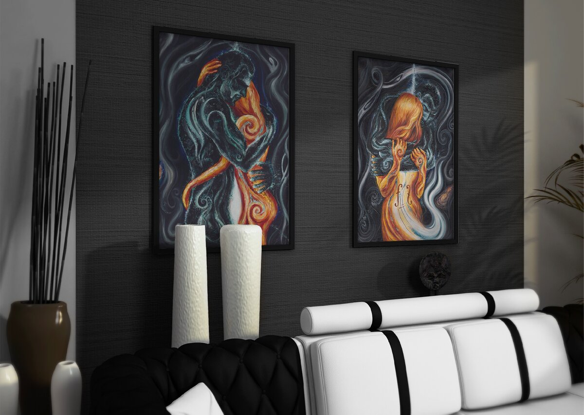 Картины в интереьре.