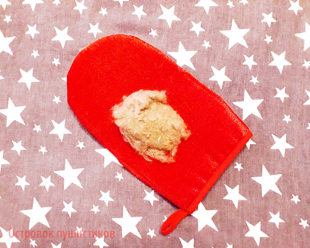 Личное фото — большущий комок шерсти с одного пододеяльника