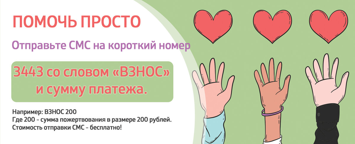 СМС пожертвование