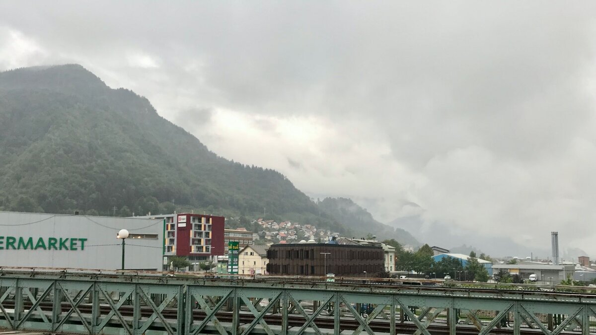 Есенице — один из самых индустриальных городов Словении