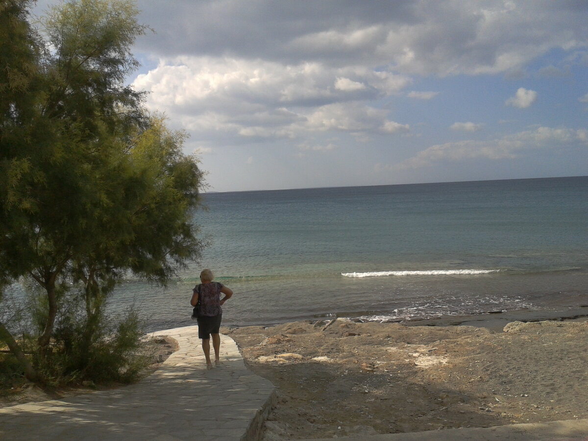 У моря.  Фото А.Попова