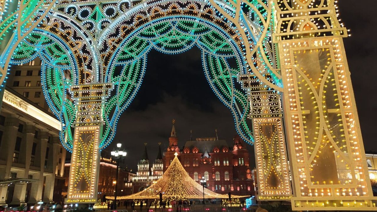 Фото автора. Арка с видом на Манежную Площадь