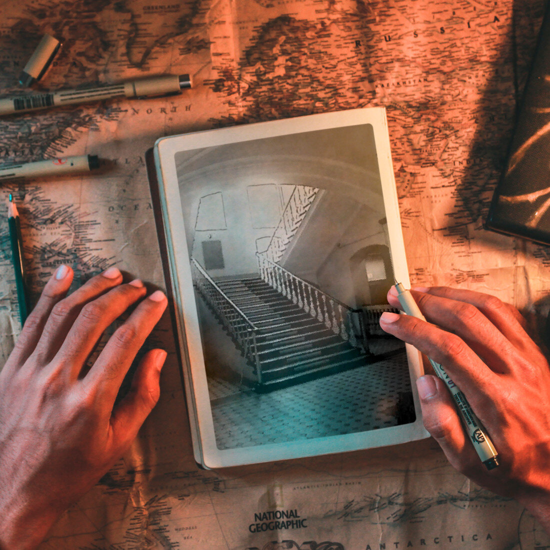 Картинка создана в редакторе.