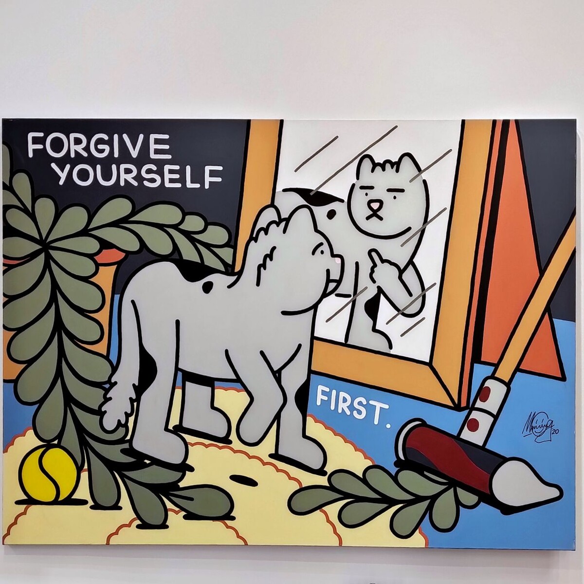 Картина из галереи в Неве-Цедек, Тель-Авив