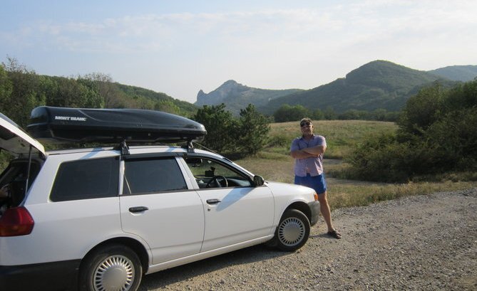 сначала на Ниссане