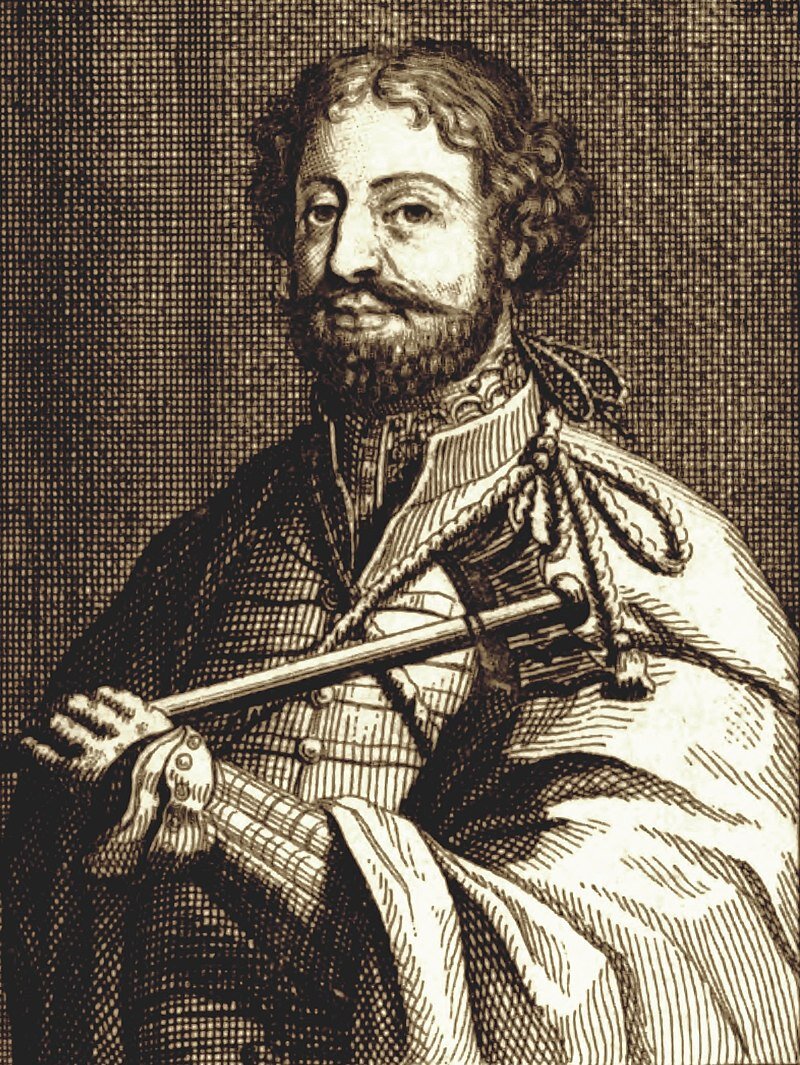 Ираклий I (Назарали-Хан; 1637 или 1642 — 1709) — царь Картли (1688—1703), царь Кахетии (1703—1709). Сын царевича Давида (1612—1648) и Елены Диасамидзе (ум. 1695), внук царя Картли и Кахетии Теймураза I - Википедия
