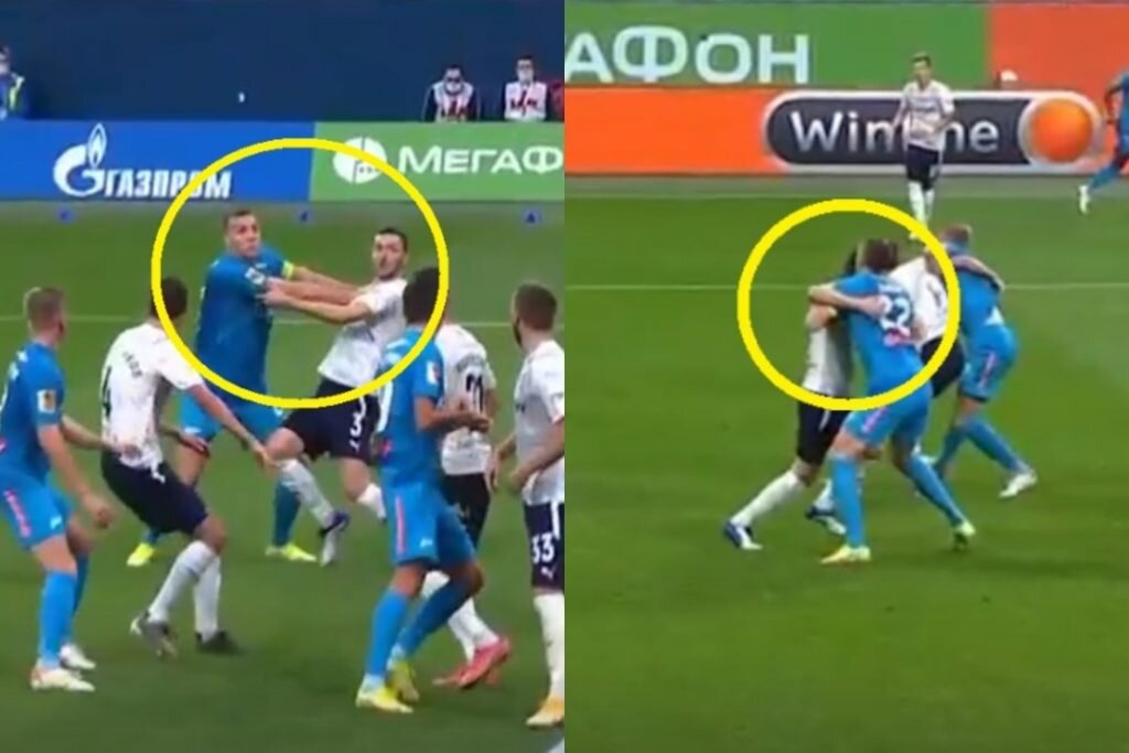 Скриншот с трансляции matchtv.ru