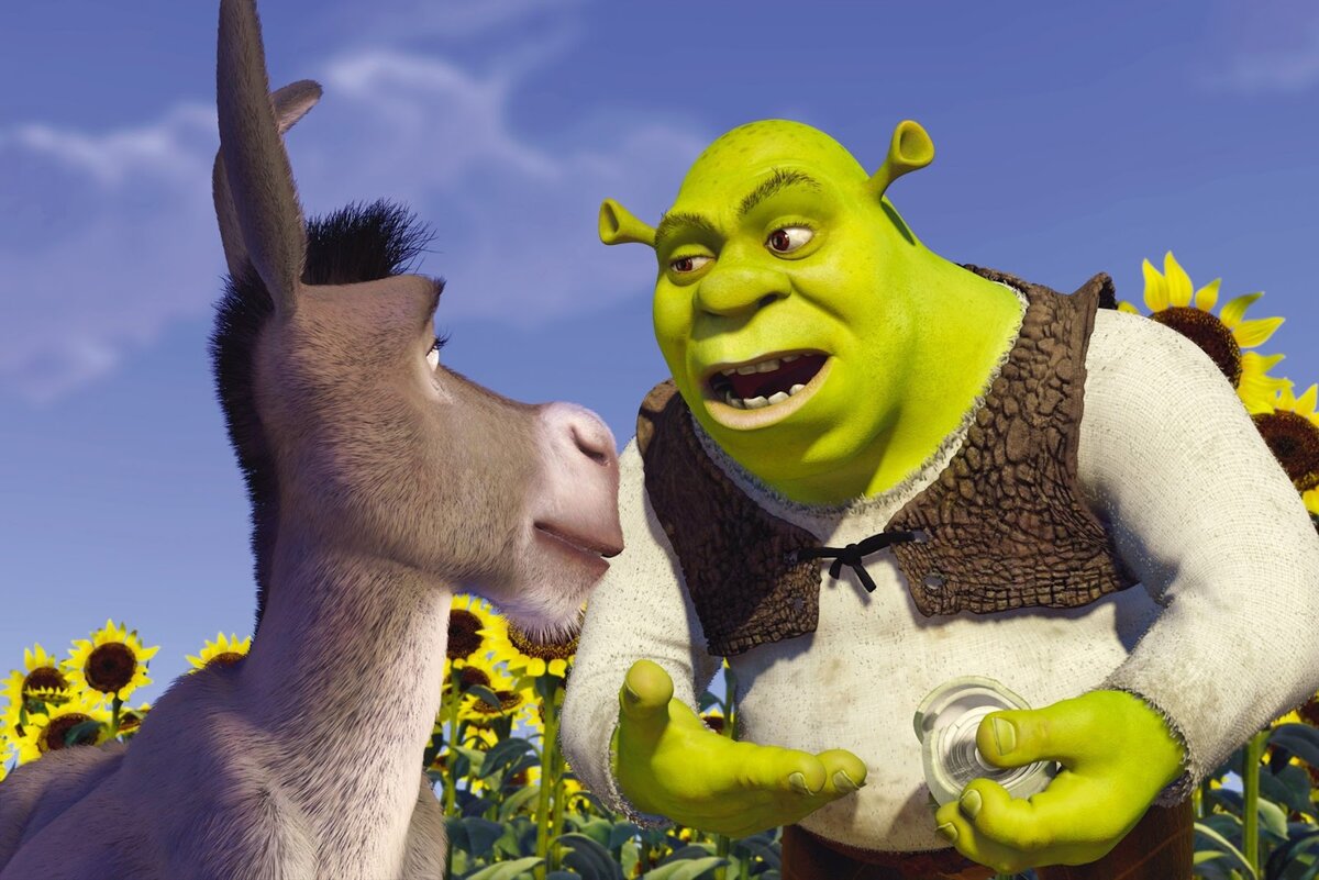 Кадр из мультфильма «Шрэк» 