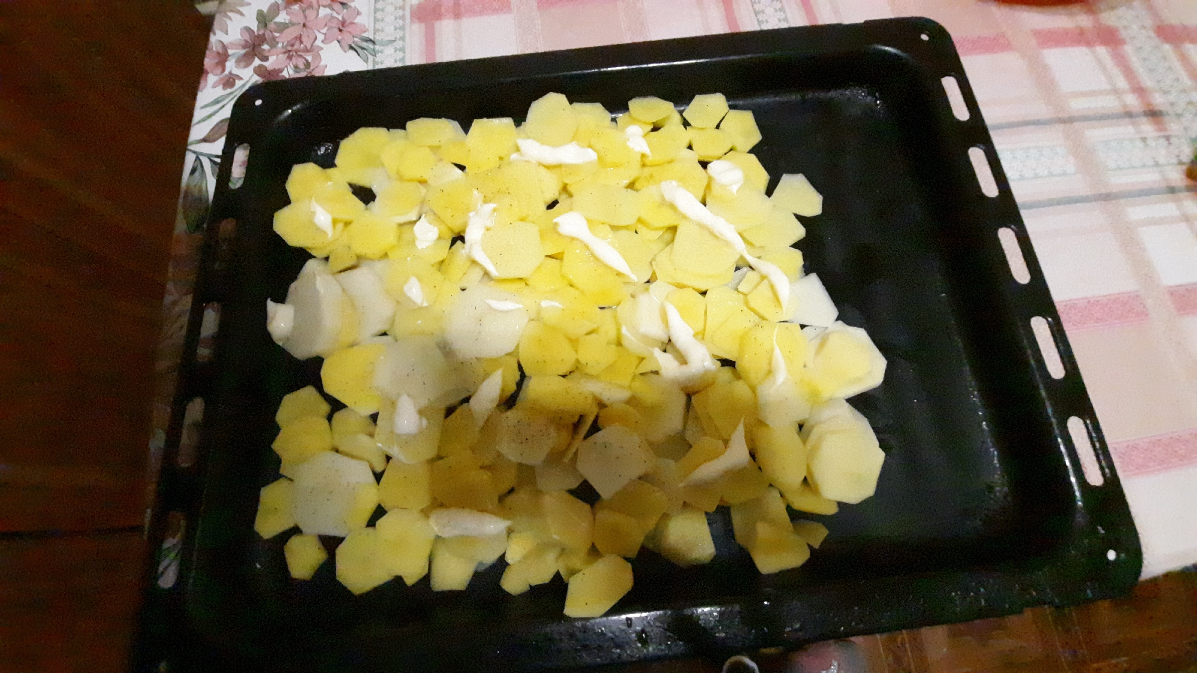 Рыба с картофелем в духовке, вкусно и сытно4