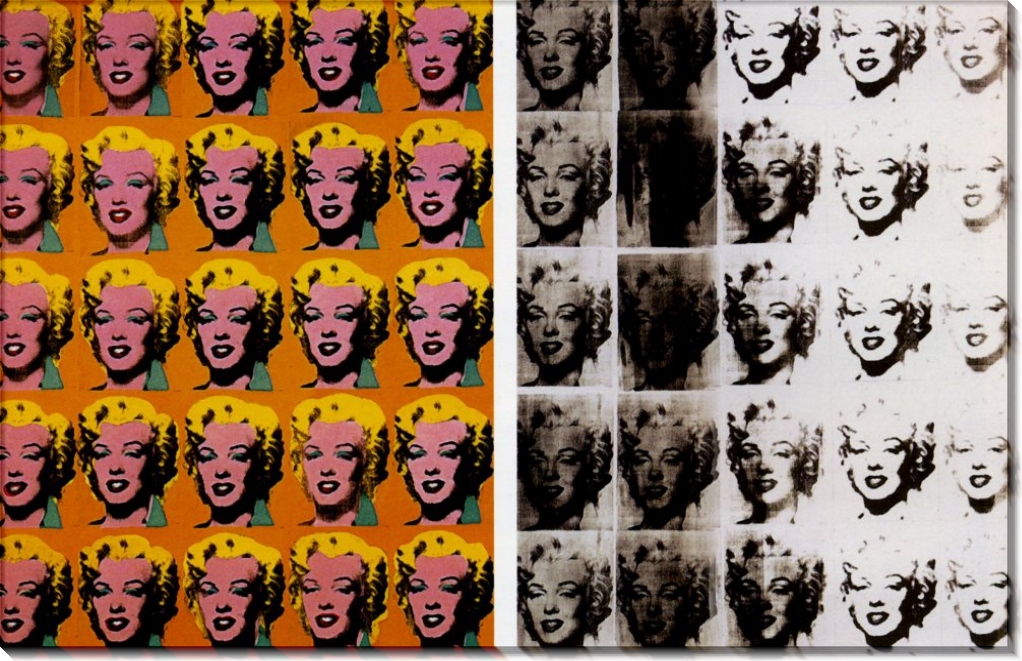 «Диптих Мэрилин» (Энди Уорхол, 1962)