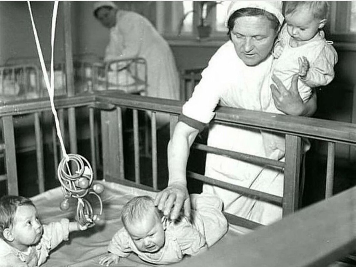 Советские ясли. Фото Яндес.Картинки