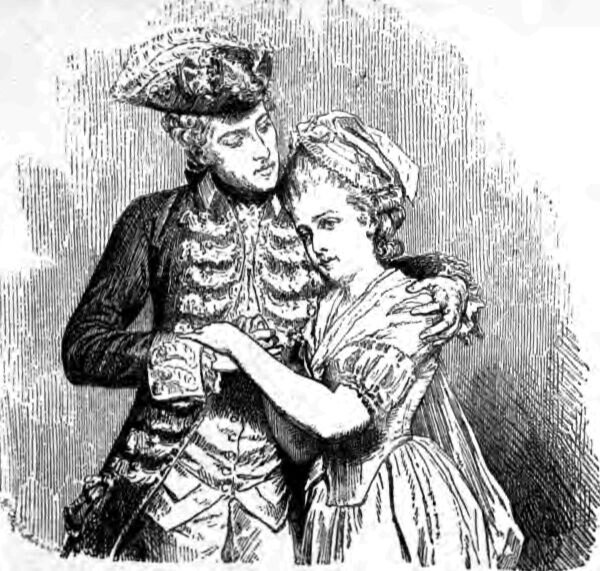 Фердинанд и Луиза Миллер / рисунок Генриха Лосова