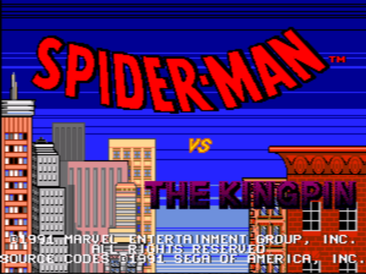 По уши в паутине - обзор Spider-Man vs the Kingpin (Sega Mega Drive) |  Allard | Дзен