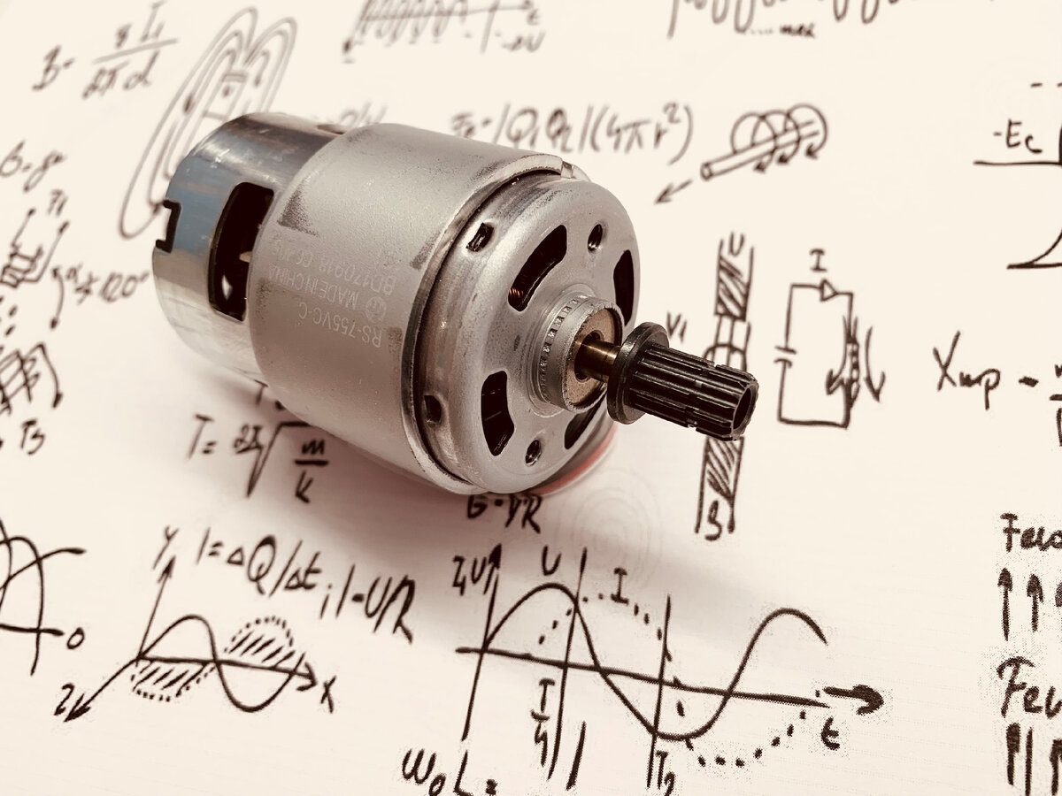 Электродвигатель швейной машины